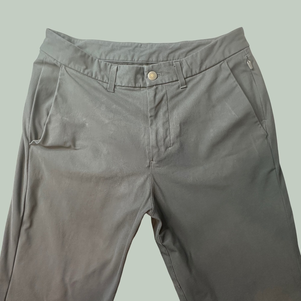 Lululemon Pants Mens 30x27 Commission Pant Slim Obsidian Warpstreme Chino